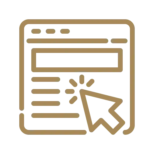 icono de funcionalidad web