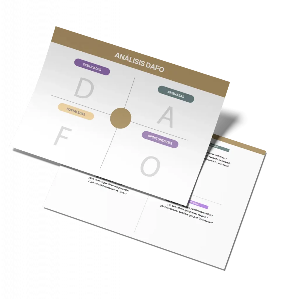 descargar plantilla analisis dafo